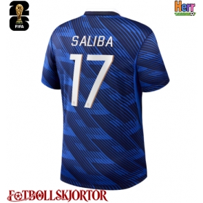 Frankrike William Saliba #17 Hemmatröja VM 2026 Kortärmad